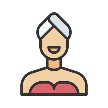 SPA Icon Image. Stock Illustration