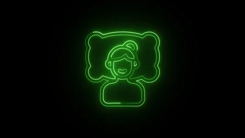 Spa Icon Isolated on Black Background Wellness Relaxation Symbol Design 库存影片 330492177