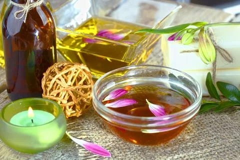 Spa Items Foto stock