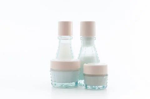 Spa Lotion Bottles Stock Photos