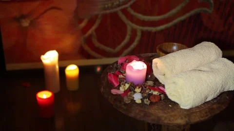 Spa massage Stock Footage 45885631