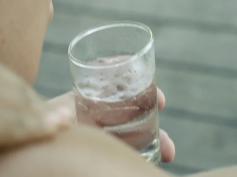 Spa Massage. Low Angle Shoulders. Spa client lying and receiving a back massage. 動画素材 76055872