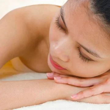 Spa massage Stock Photos