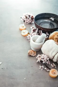 Spa natural concept Stock Photos