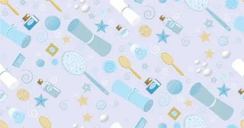 Spa pattern Stock Illustration