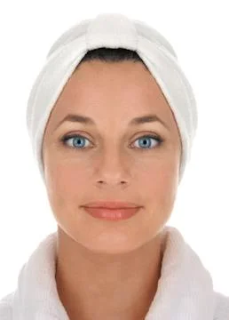 At the spa Foto stock