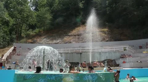 Spa pool _3 Stock Footage 11363214