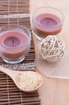 Spa products Foto stock