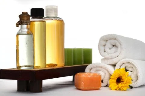 Spa products Stock Photos