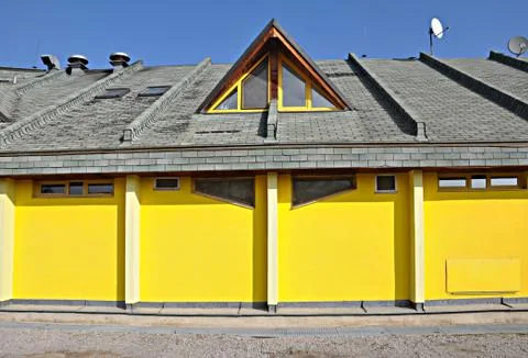 Spa recreation building Stock Photos