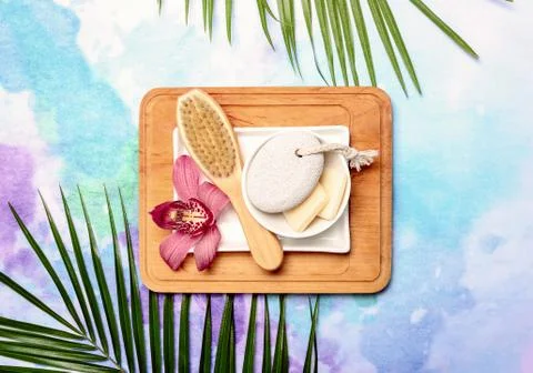 Spa resort summer concept Stock Photos