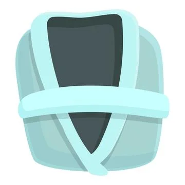 Spa robe icon cartoon vector. Hand folded Stock Illustration