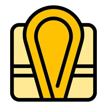 Spa robe icon vector flat Stock Illustration
