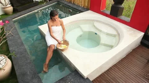 In spa salon Stock Footage 12373178