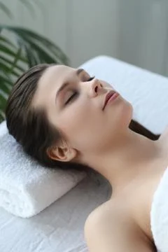 Spa salon Foto stock