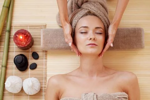 Spa session Stock Photos