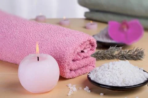 Spa set Stock Photos