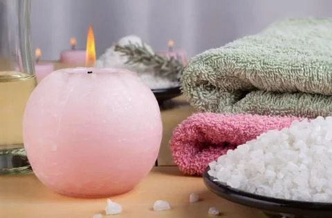 Spa set Stock Photos