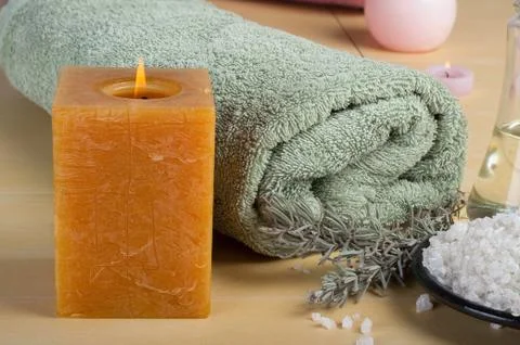 Spa set Stock Photos