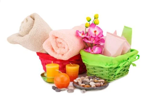 Spa set Stock Photos