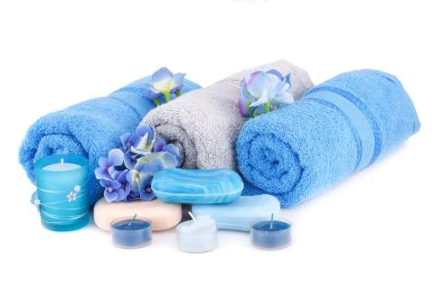 Spa set 写真素材