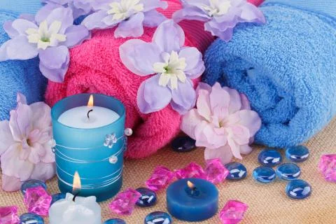 Spa set Stock Photos