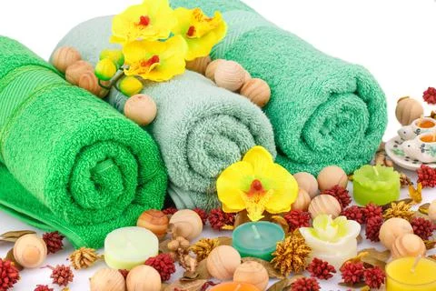 Spa set Stock Photos