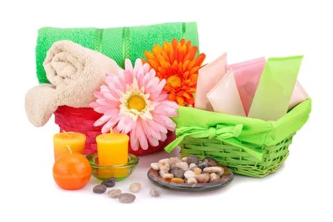 Spa set Stock Photos