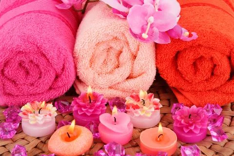 Spa set Stock Photos