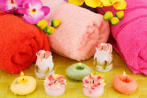 Spa set Stock Photos