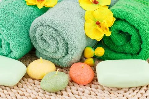 Spa set Stock Photos