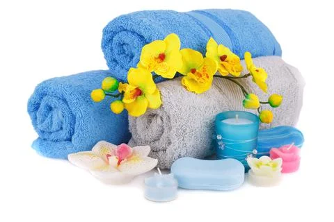 Spa set Stock Photos