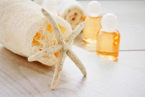 Spa setting Stock Photos