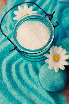 Spa setting Stock Photos