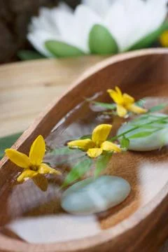 Spa setting Stock Photos