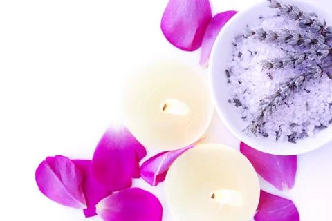 Spa setting Stock Photos