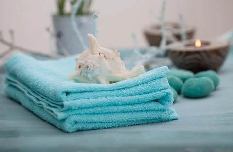 Spa setting Stock Photos