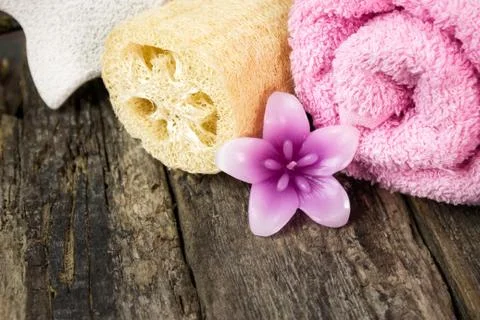 Spa setting Stock Photos