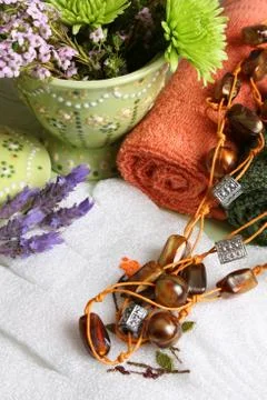 Spa Setting Stock Photos