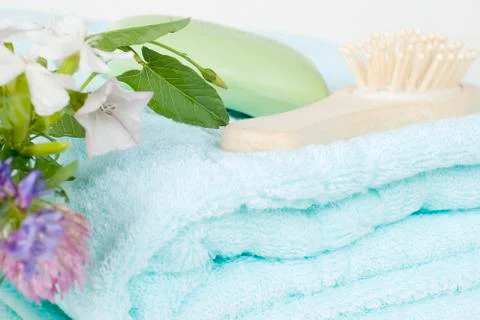 Spa setting Stock Photos