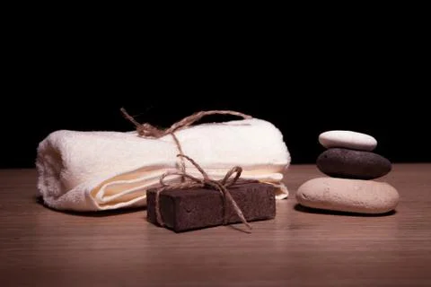 Spa settings Stock Photos