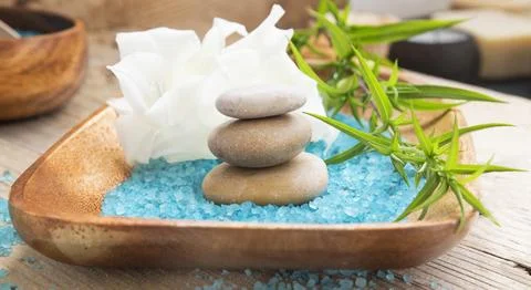 Spa Still Life Foto stock