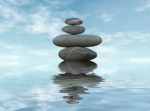 Spa stones Stock Photos