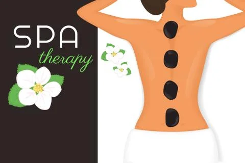 Spa therapy Stock-Illustration