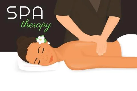 Spa therapy Stock-Illustration