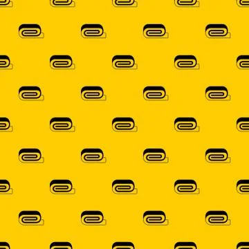 Spa towel pattern vector Stock Illustration