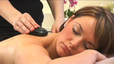 Spa treatment &amp; relaxation Stock Footage 268013