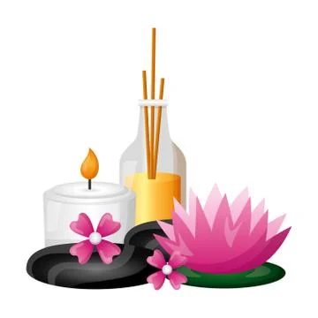 Spa treatment therapy イラスト素材