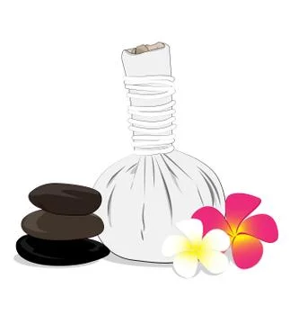 Spa vector Illustrazione stock