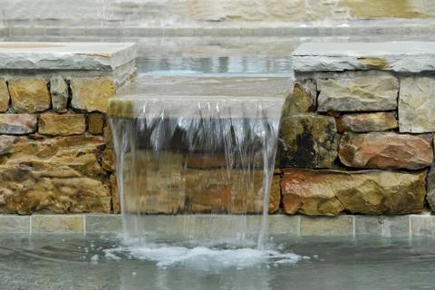 Spa Water Feature Stock Photos